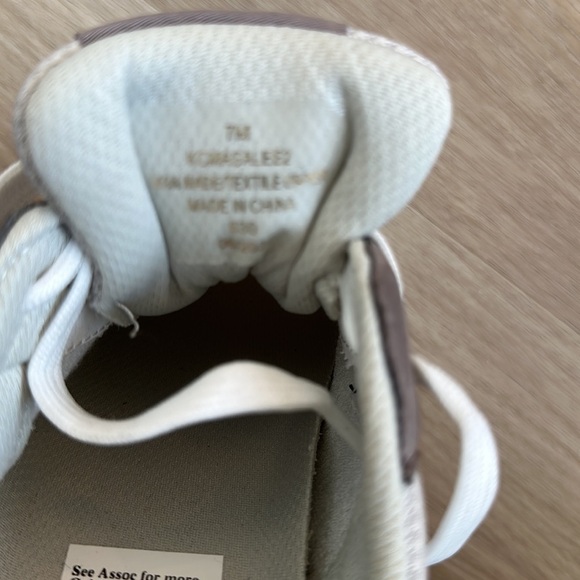 Calvin Klein Platform Plain Toe Round Toe Rubber Sole Lace-up sneakers  size 7 - Picture 7 of 10